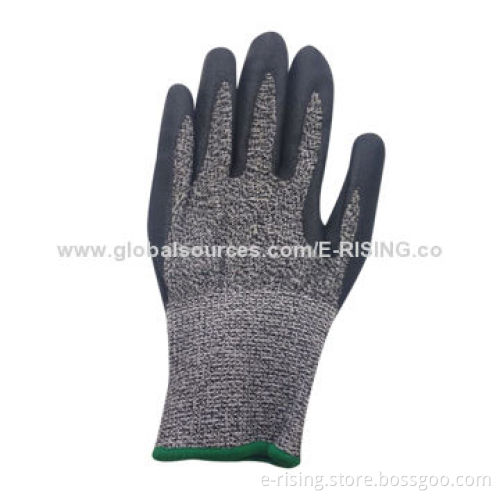 Superior Anti-Cut, Nitrile Foam Coated Gloves, ACTP: 4544
